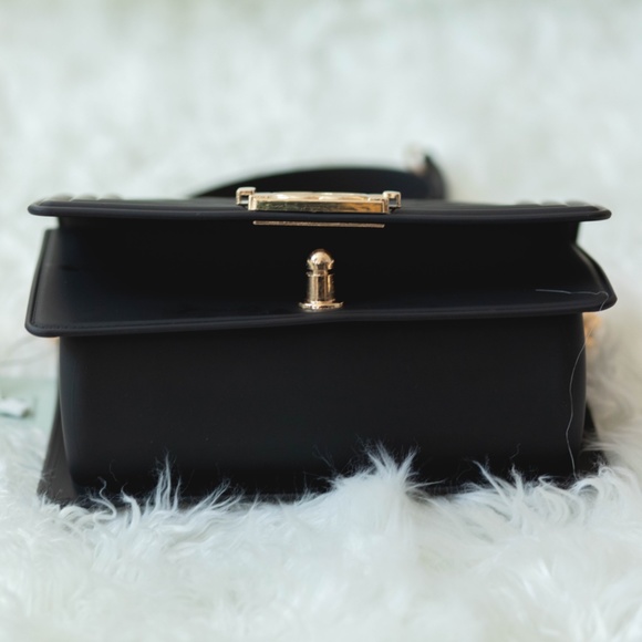 MW Most Wanted USA Jelly Gold Crossbody Handbag Shoulder Bag NWT - Picture 2 of 2